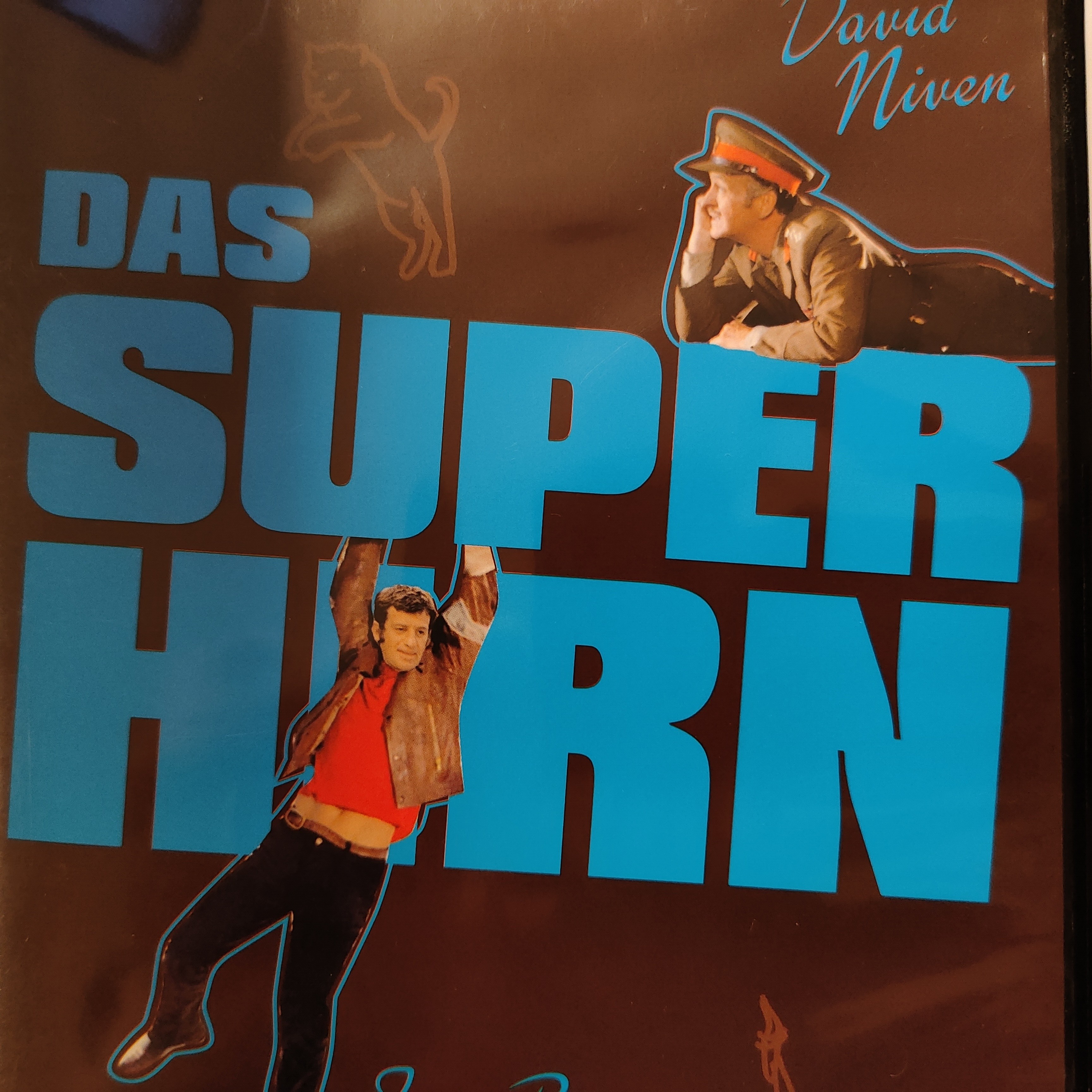 Das Superhirn – Gaunerkomödie mit Belmondo & Niven | DVD